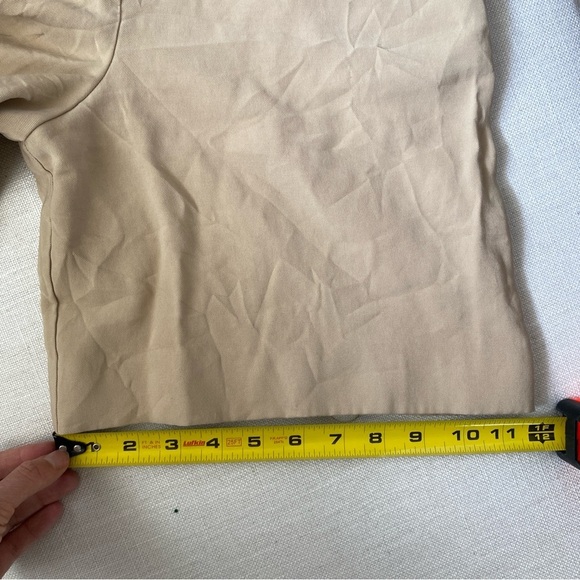 MNG Tan Tailored 7” Shorts 2 - Picture 5 of 12